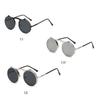 Old Metal Steampunk Flip Sunglasses Flip Men And Women Fashion Round Frames