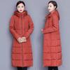 Women Long Jackets Hooded Outerwear Female Parkas Warm Base Coats Cotton Thick Casual Coat