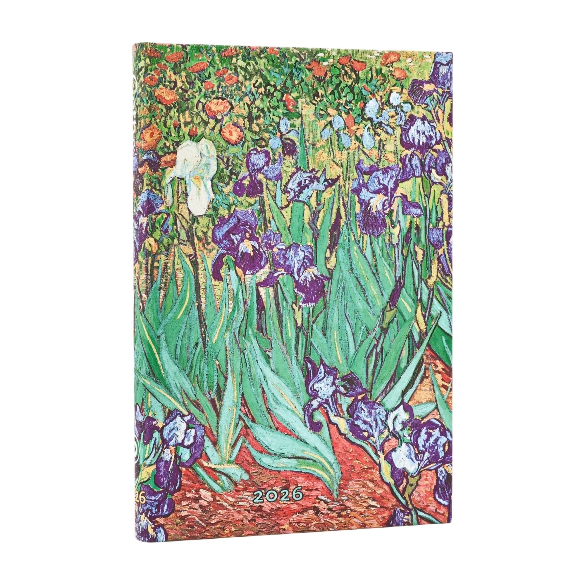 

Paperblanks 2026 Diary English Edition Hardcover Van Gogh s Irises Mini DE0735-8