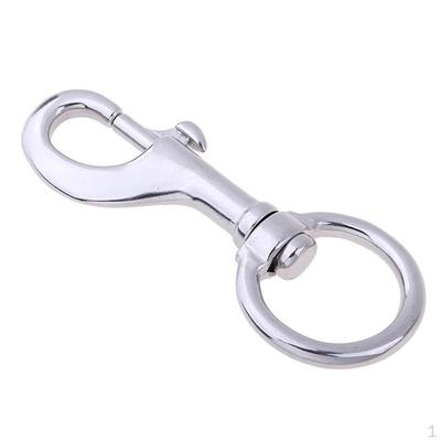 Mosquetón Giratorio de Ojal de Acero Inoxidable 316 Clip para Correa de Perro