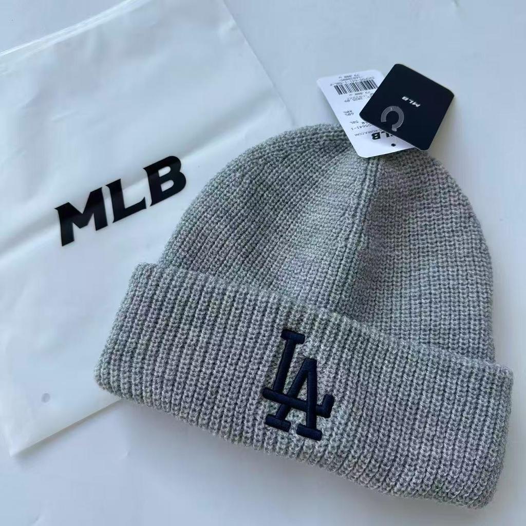 Unisex Koreanische Wollmütze - Warme, Lässige, Vielseitige Strickmütze mit NY-Logo für Herbst/Winter