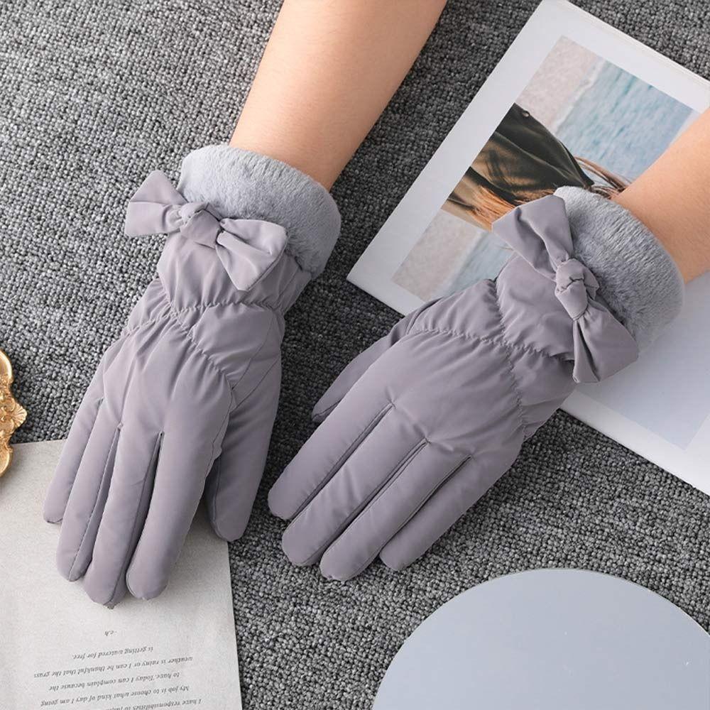 Touch Screen Windproof Cold Gloves Fleece Cold Weather Gloves  Riding Skiing Motorcycle