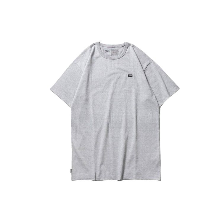 

Vans Минималистичная футболка с коротким рукавом и небольшим логотипом, мужские топы, серая VN0A49R7ATH