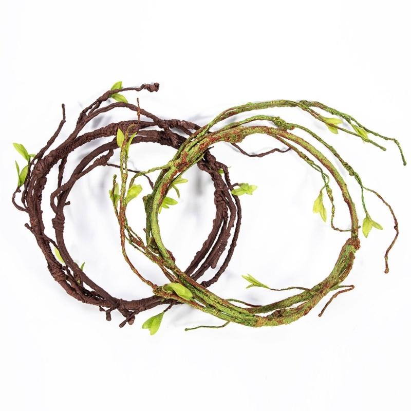 Life Like Artificial Vine Climbing Branch For Terrariums Decors Reptiles Habitat Vine Easy To Clean Water Resistant