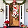 1PC Background Cloth Atmosphere Polyester Party Supplies Christmas Door Hanging Christmas Decorations Blanket