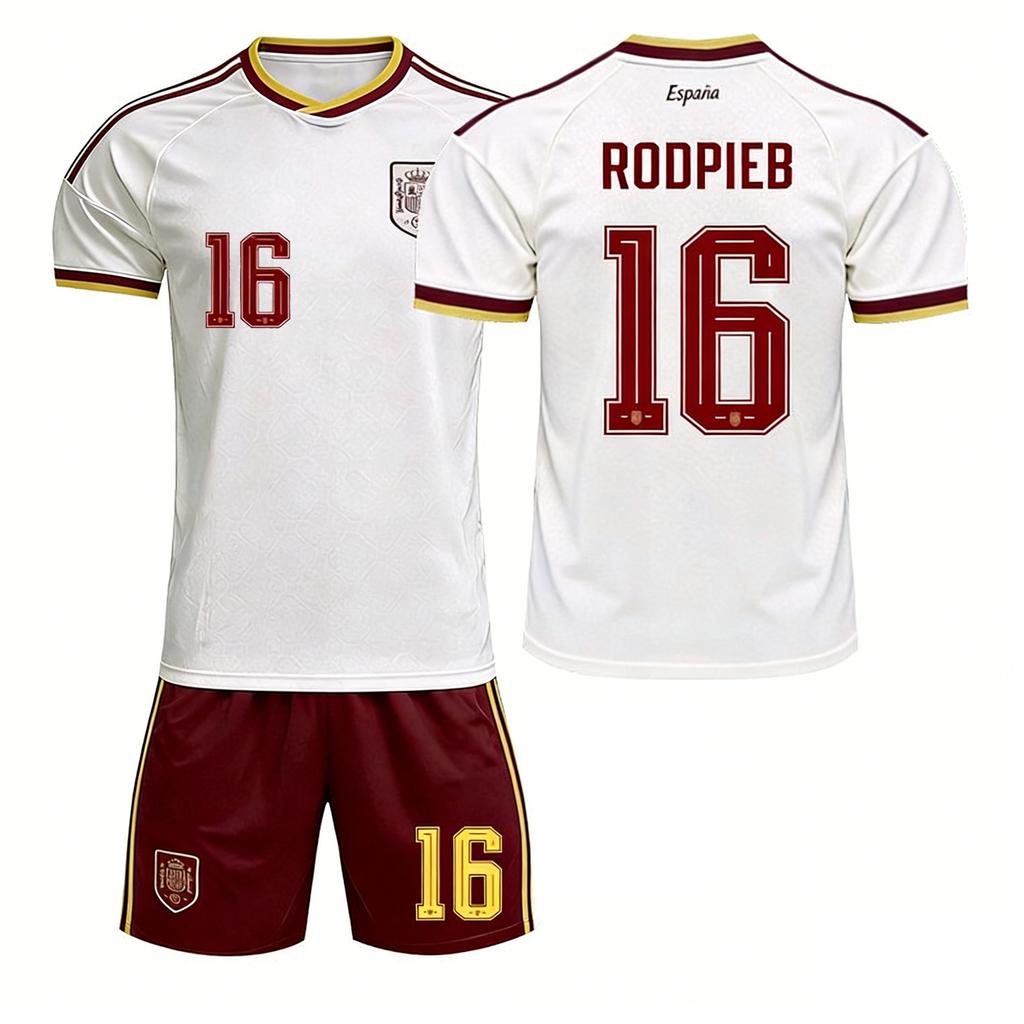 2627 US, Canada and Mexico World Cup Spain Away No. 19 Yamal Jersey 17 Williams Football Jersey Suit Men's