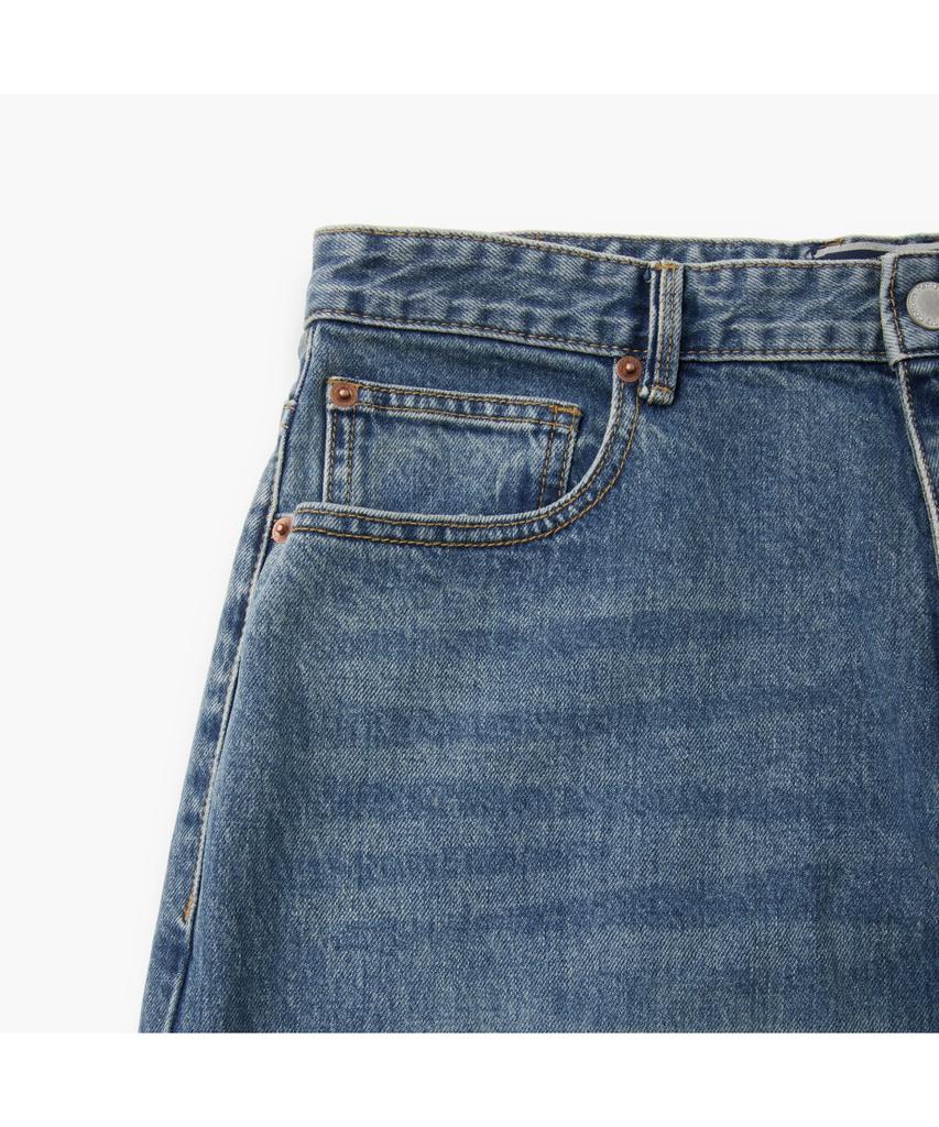 Henlikoteun Indigo Straight Denim Ahpam26121Ind