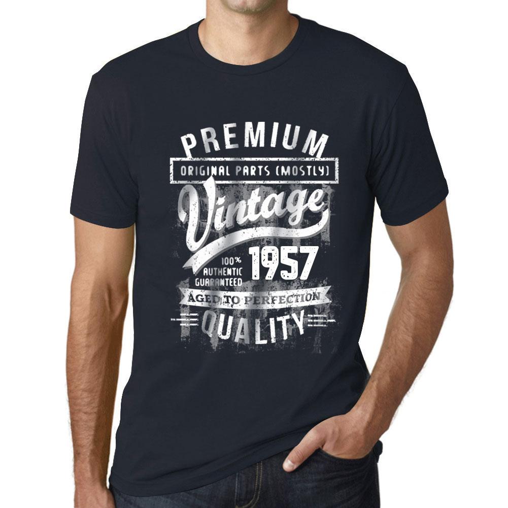 Ultrabasic Homme T-shirt Graphique Vintage Year Cadeau 1957