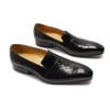 Fashion Autumn Shoes Men Wedding Dress Shoes Hand-Painted Brown Black Tassel Loafers Genuine Leather Slip On Male Casual Business Shoe