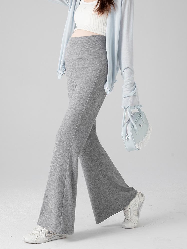 

2026 Spring/Summer Versatile Maternity Pants – New Fashion Soft Pants for Stylish Moms M світло-сірий колір