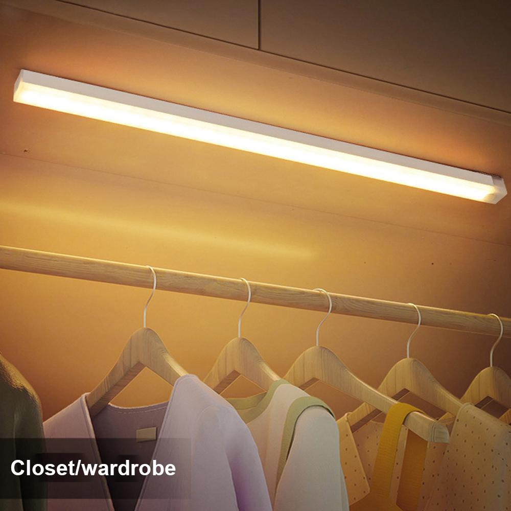 

Smart Motion Sensor Light Indoor Wireless Night Lights with USB Re able for Under Cabinet Closet Hallway Wardrobe
