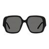 Loewe Logo Square Sunglasses Women Sunglasses Black G735SUNX08-1100