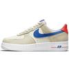 Air Force 1 07 LV8 Coconut Milk Hyper Royal Herren Sneakers Cremeweiß Hell-Crimson DM8314-100