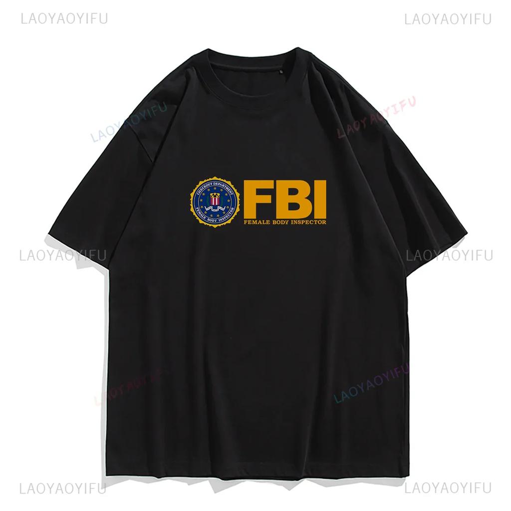 Funny T Shirt Adult Humor Clothing Female Inspector Print Tops Graphic T Shirts Short-sleev  Tee Ropa Hombre