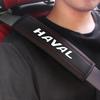 Luminous Night Seatbelt Shoulder Protector Cover Carbon Fiber Safety Belt Shoulder Padding Cushion For Haval Car Accessories