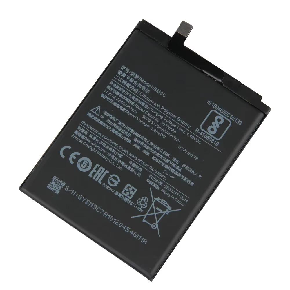 NEW Replacement Battery For Xiaomi 7 MI7 BM3C Phone Battery 3170mAh