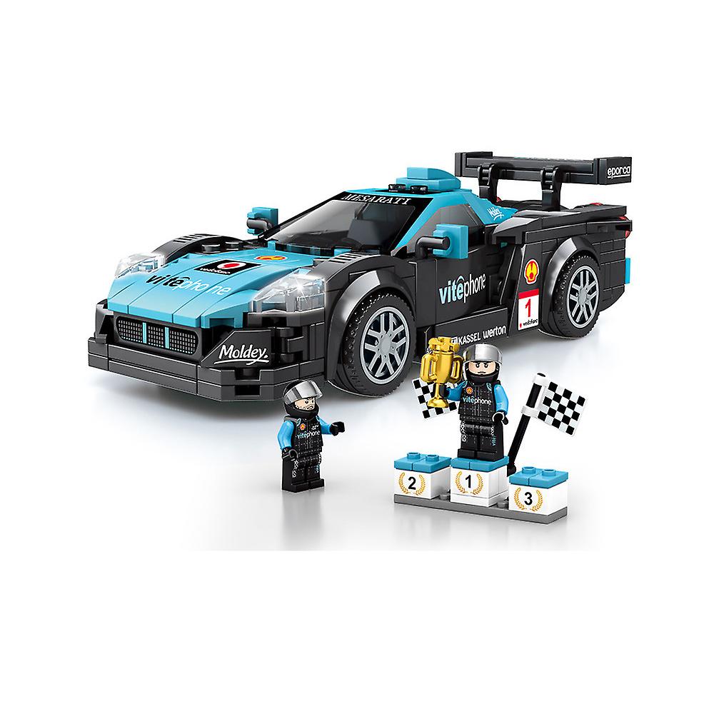 

Скорость чемпиона Maserati Mc12 Poison Racing 333 шт., строительные блоки для автомобилей, гоночный автомобиль, суперкар, модель Moc, обучающий кирпич, игрушки, подарок