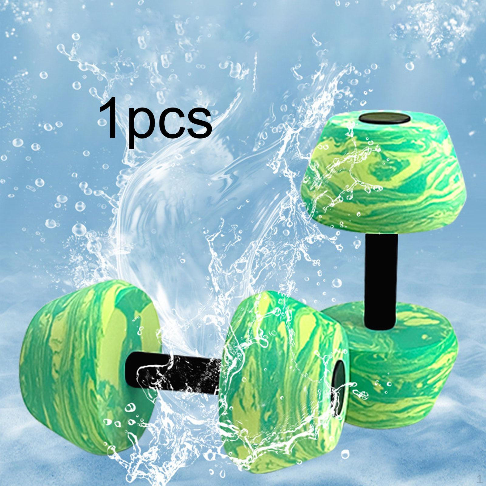 Аквааэробика Гантель ЕВА Вода Мужчины Женщины Тренировка Легко Использовать Профессиональная Долговечность Yellow Green