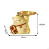 Cat Statue Jewelry Trinket Tray Ornament Home Decoration Sundries Container Key Storage