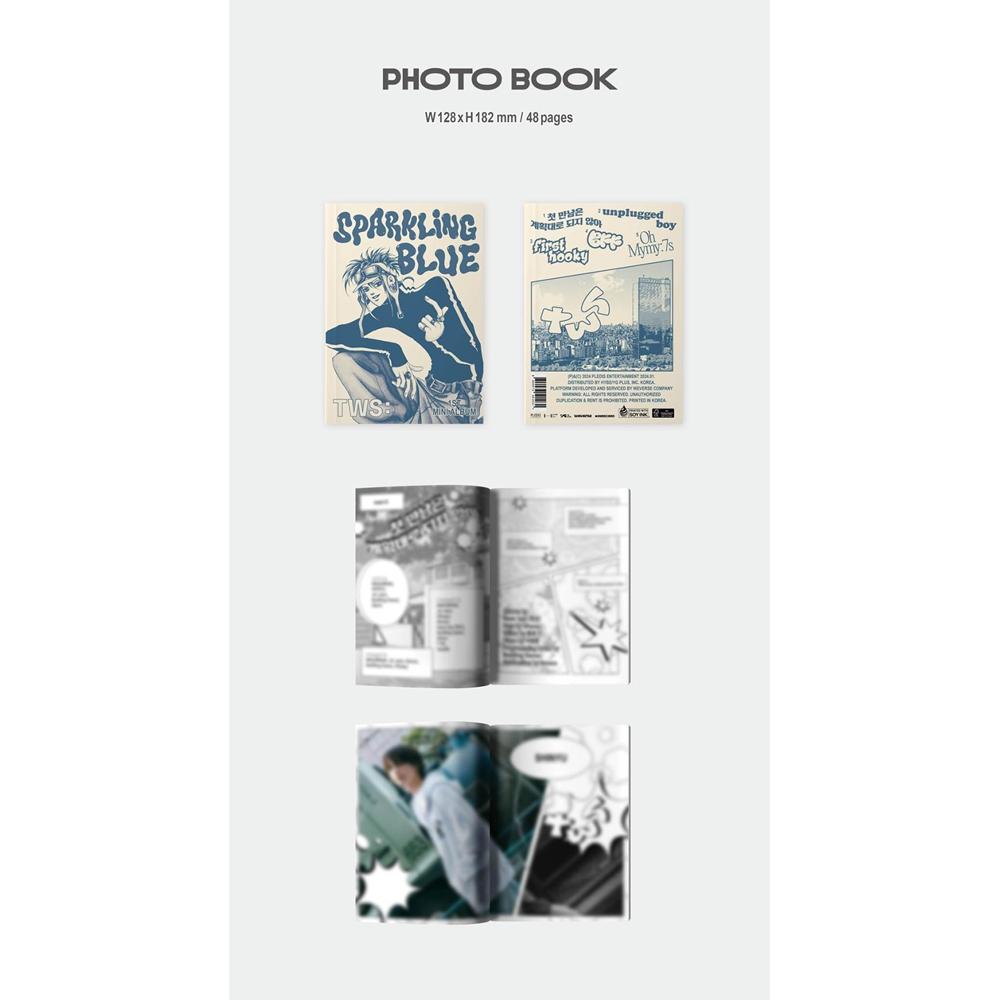TWS - 1st Mini Album [ Sparkling Blue ]_Weverse Album Ver