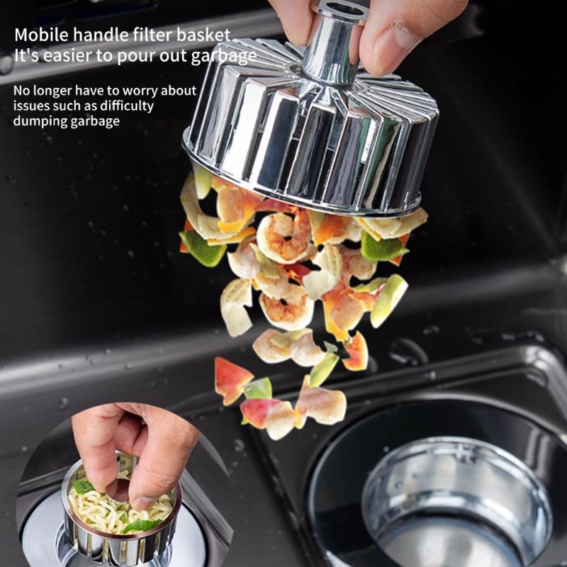 Sink Drain Filter Screen Bounce Cores Sink Drain Plug Sink Basins Drain Baskets Sink Stopper for Bathroom Kitchen