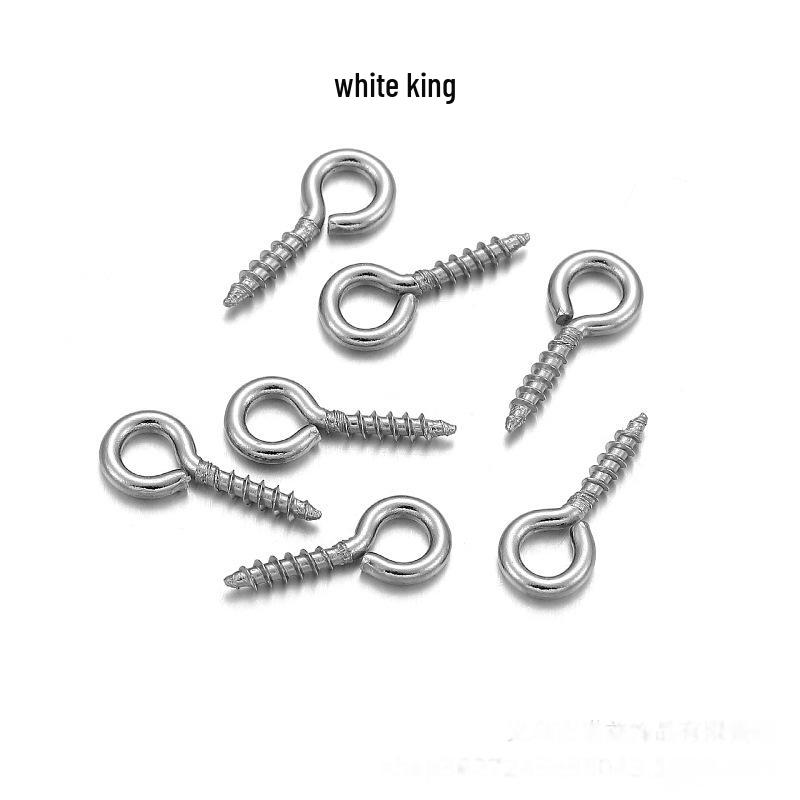 Screw Eye Pins for DIY Jewelry: 1000 Pcs/bag - Perfect for Necklaces, Pendants, and Pearl Head Projects