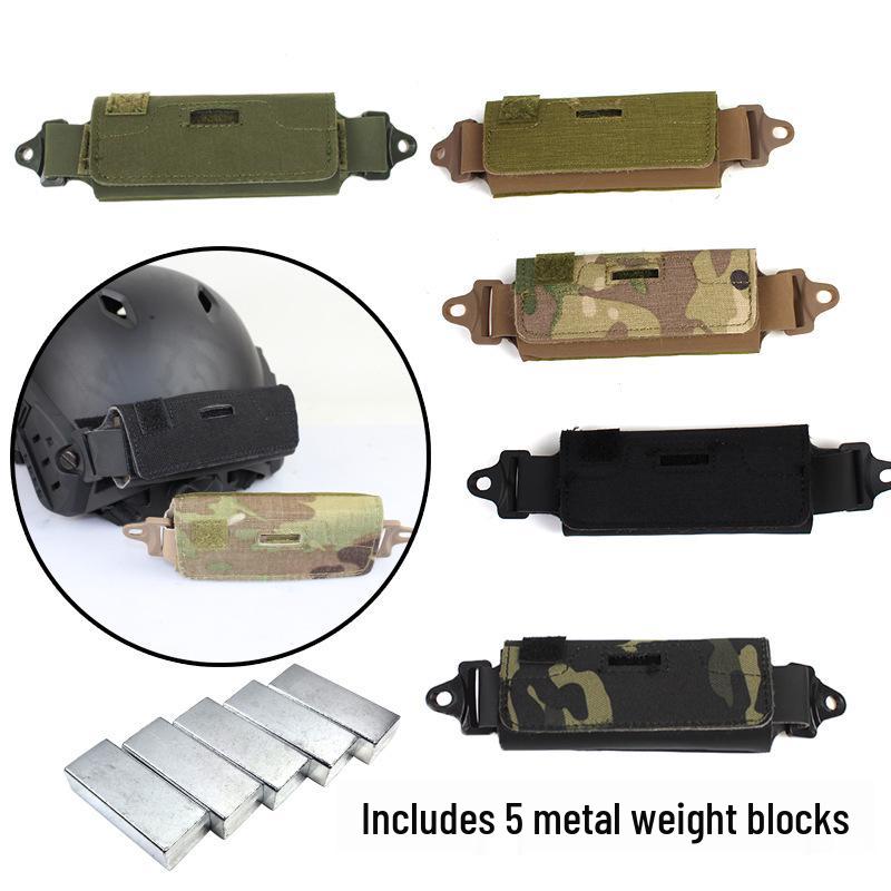 Pochette de Contrepoids pour Casque Tactique FAST – Options Camouflage