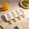 Silicone Ice Cream Molds With Lids For Homemade Frozen Desserts Kids And Adults