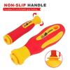 10Pcs Interchangeable Blade VDE Insulated Screwdriver Set with Case Magnetic 500V Home and Professional Use Electricians Tools