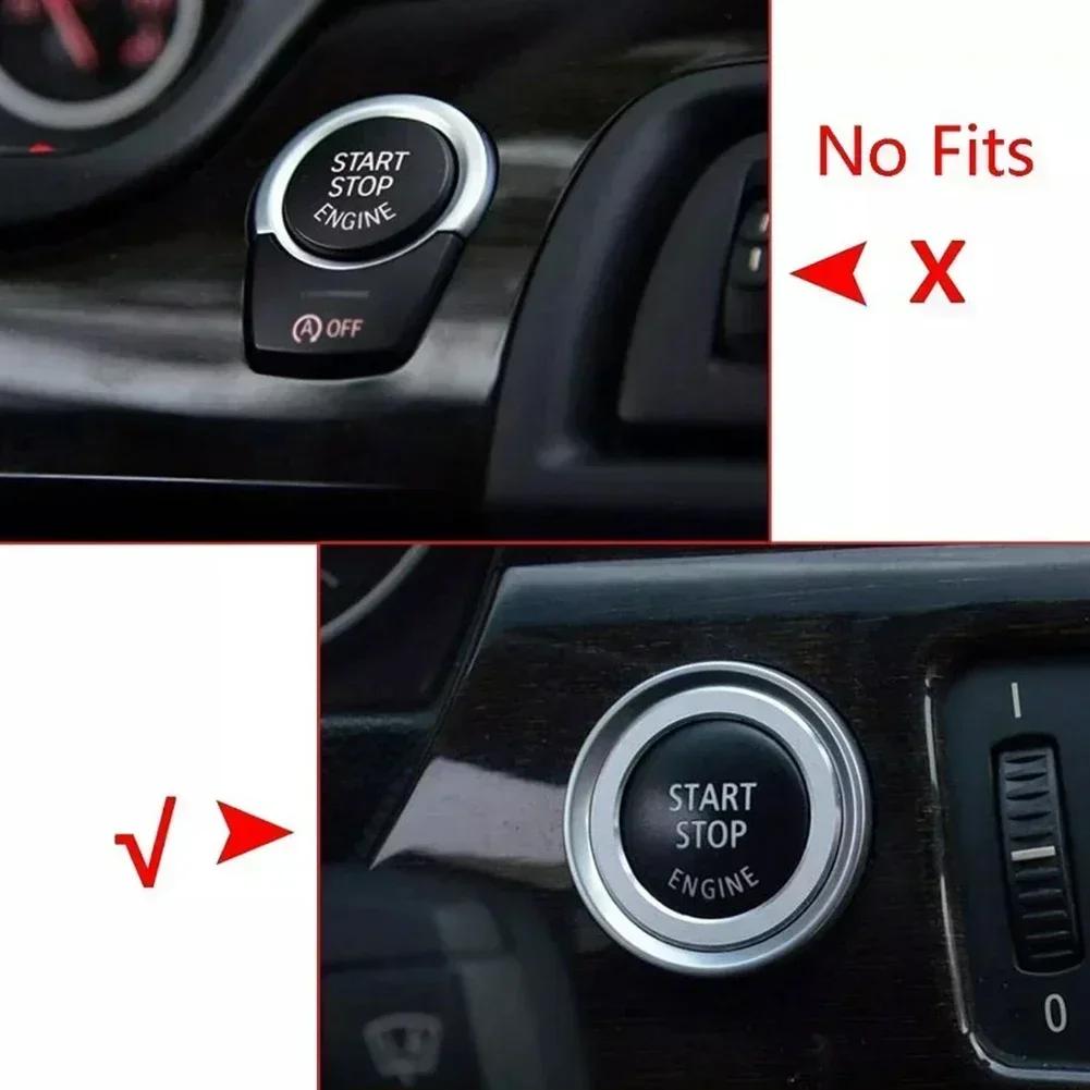 Engine Start Stop Push Button Switch Cover Trim For BMW F Chassis Series F20 F30 F10 F01 F48 F16  FOR X1 X3 X6