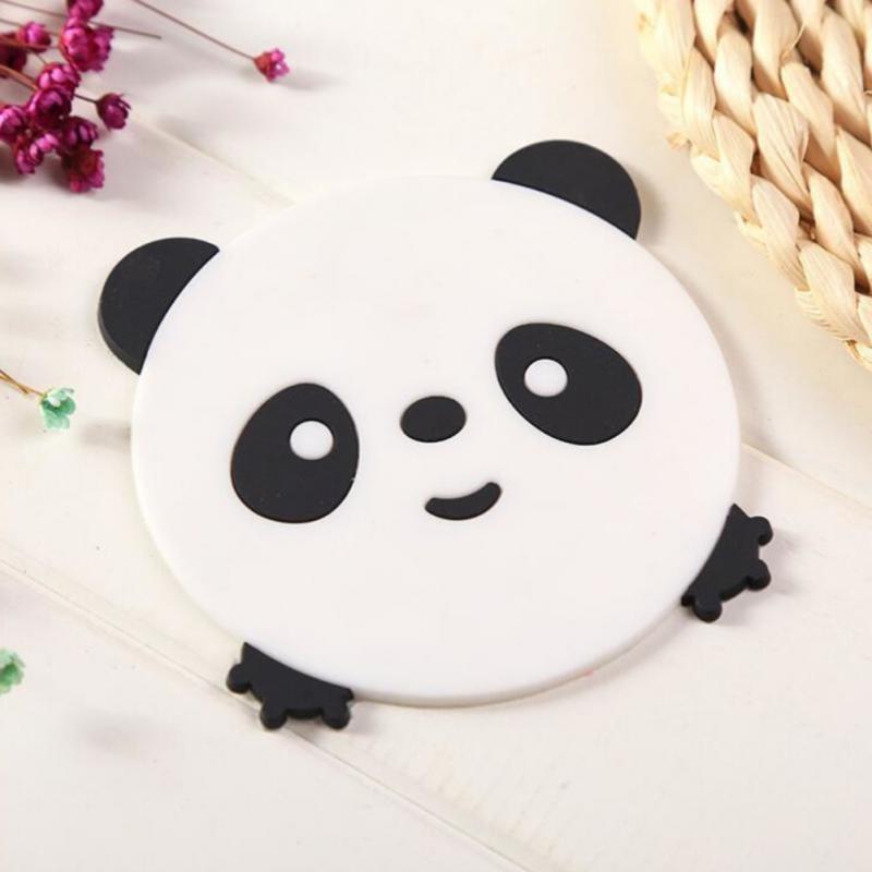 Dining Mat Unique Functional Decorative Innovative Rich And Colorful Fashionable Cartoon Animal Placemat Silicone Coaster Lovely
