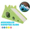 Lustige Hamster Rutsche Spielzeug Meerschweinchen Zusammengebaute Rutsche Spielzeug Chinchillas Hamster Haus Käfig Atmungsaktive Hamster Zubehör