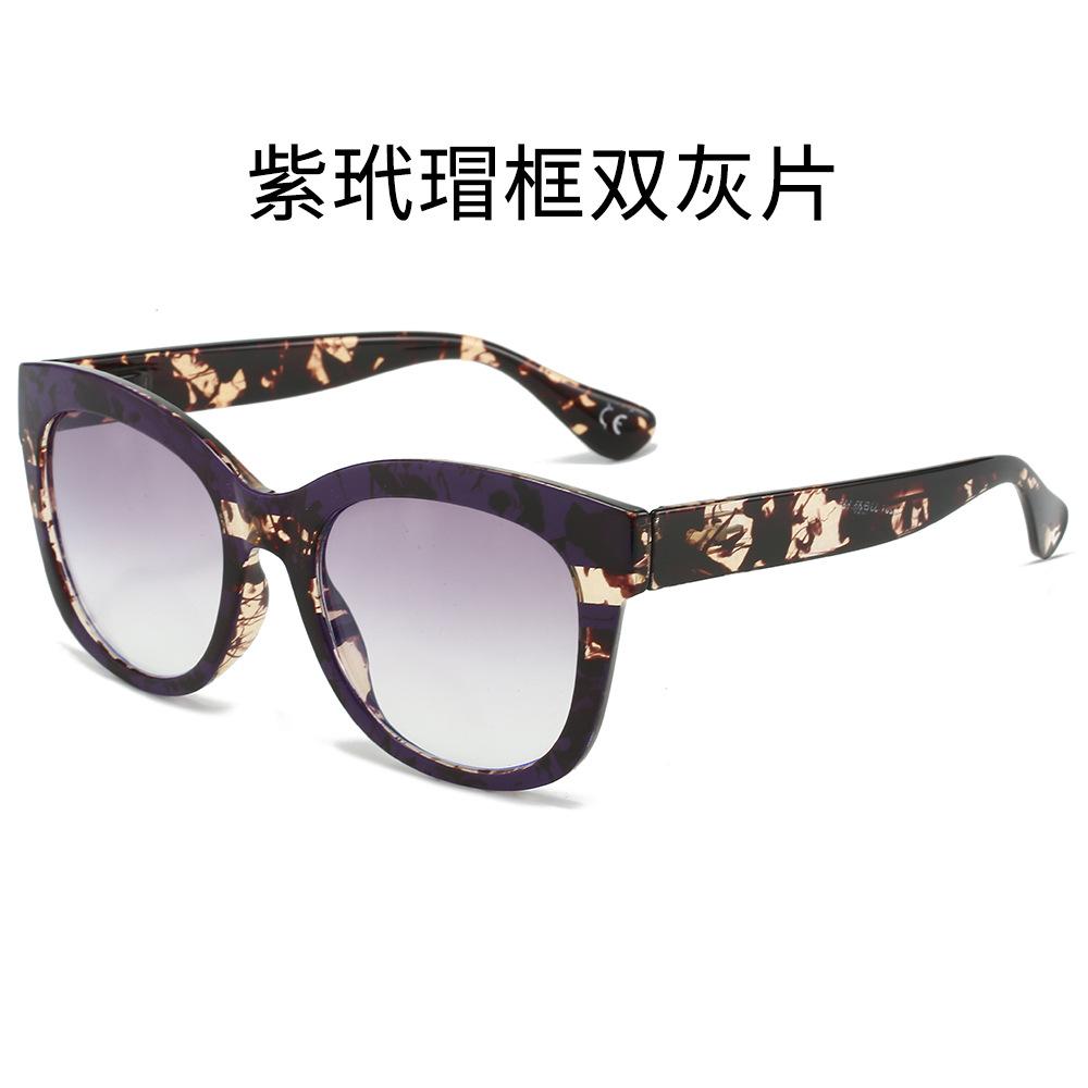 

Очки для чтения с большой оправой и двойным освещением можно использовать для защиты от синего света/солнцезащитных очков. Пружинные петли более удобны для ношения 4 фиолетовый