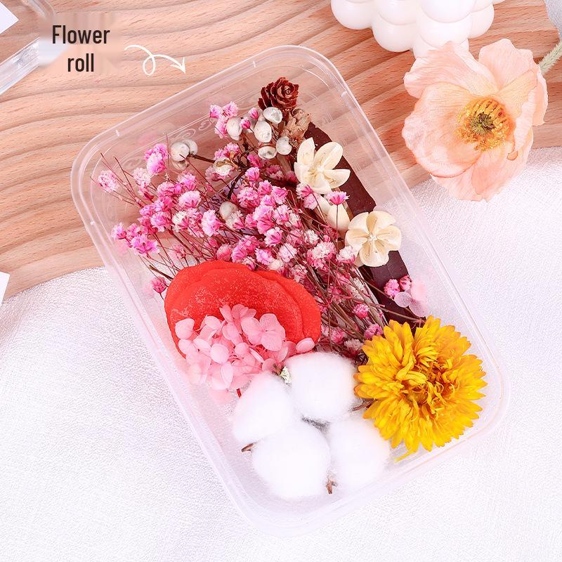 Eternal Dried Flower Photo Frame Decoration – Handmade Air-Dried Bouquet Ornament for March 8th