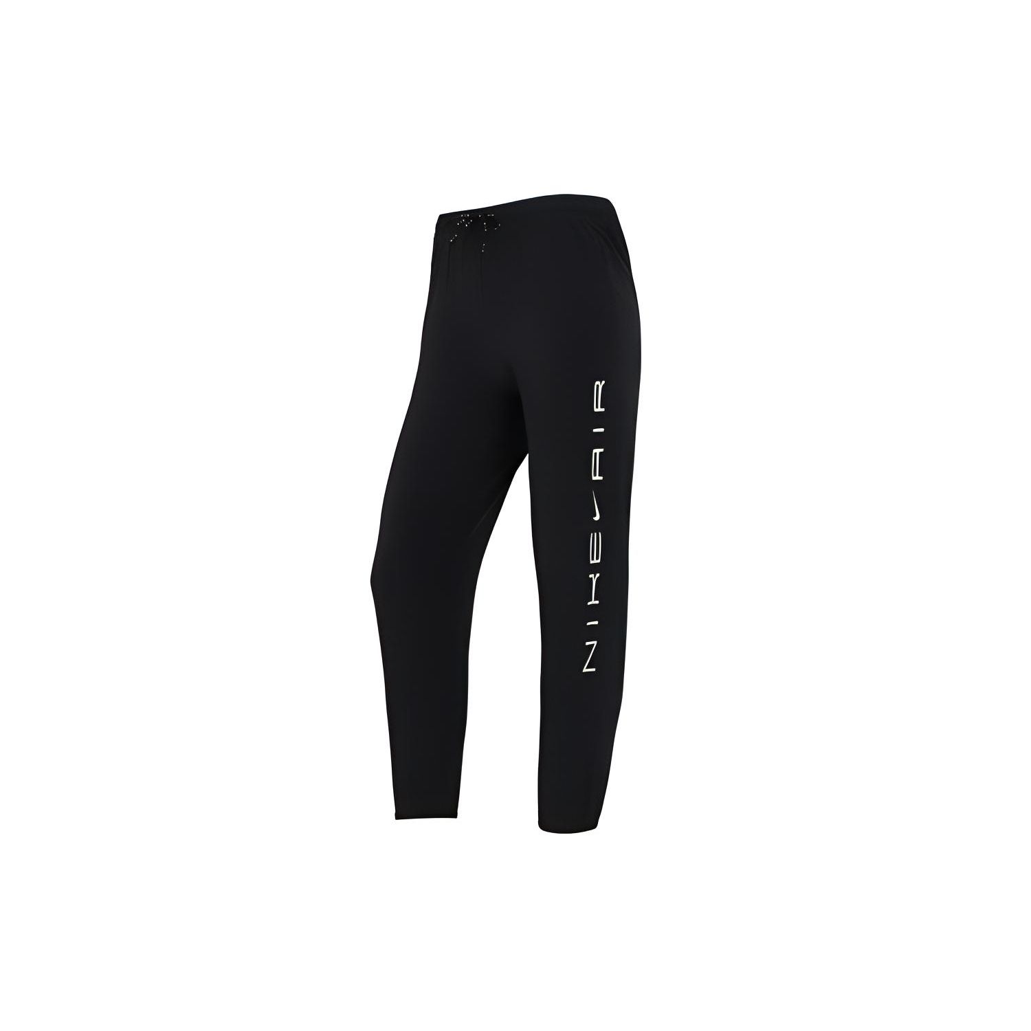 

Nike Logo Print Cuffed Nine-Point Sports Pants Women bottoms Black DD4148-010 XS