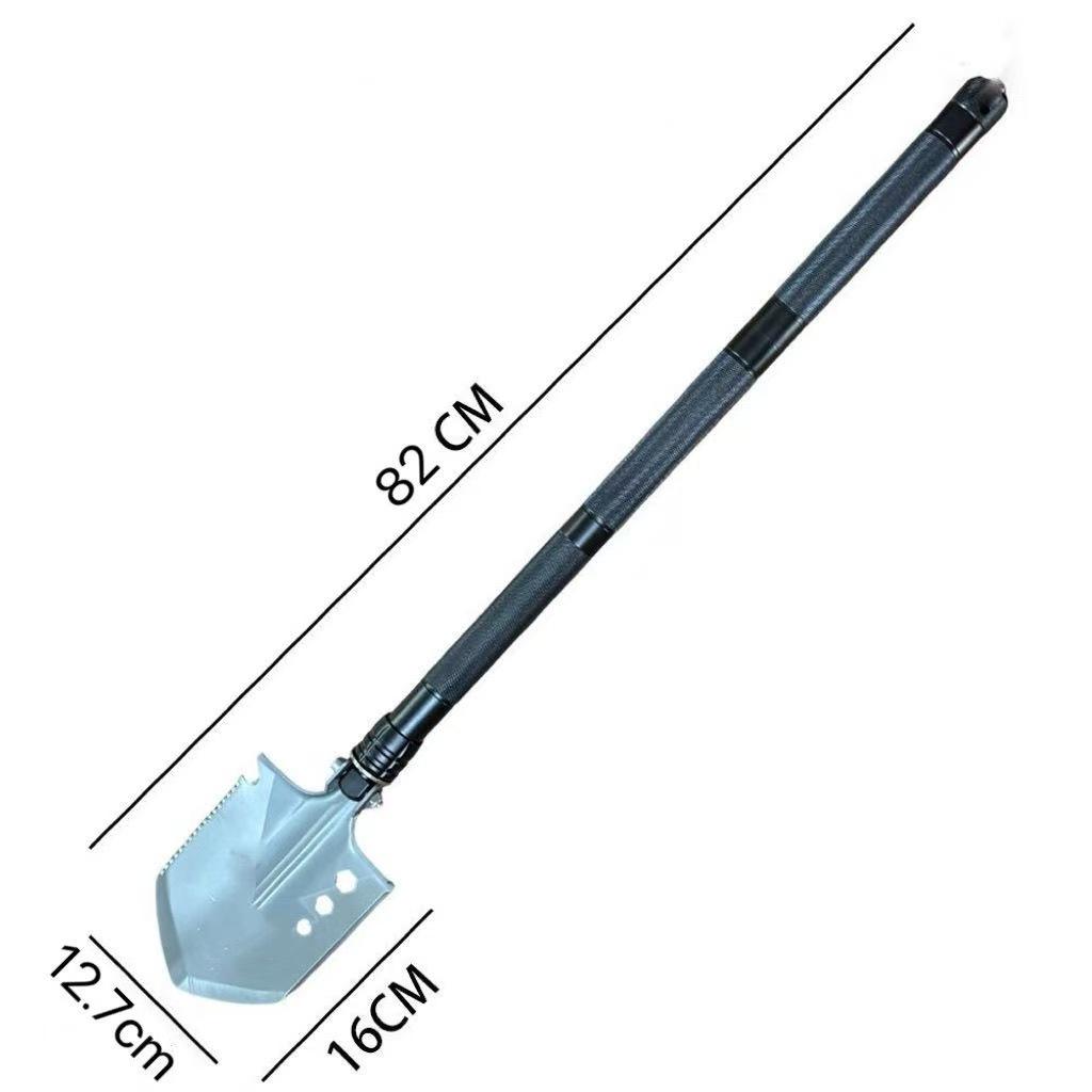 Multi-functional Folding Military Shovel: Self-defense, Camping & Vehicle-mounted Survival Tool
