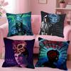 Classic Horror Film Donnie Darko Pillow Case Square Pillow Bedroom Sofa Leisure Comfort Cushion Car Living Room Home Decoration