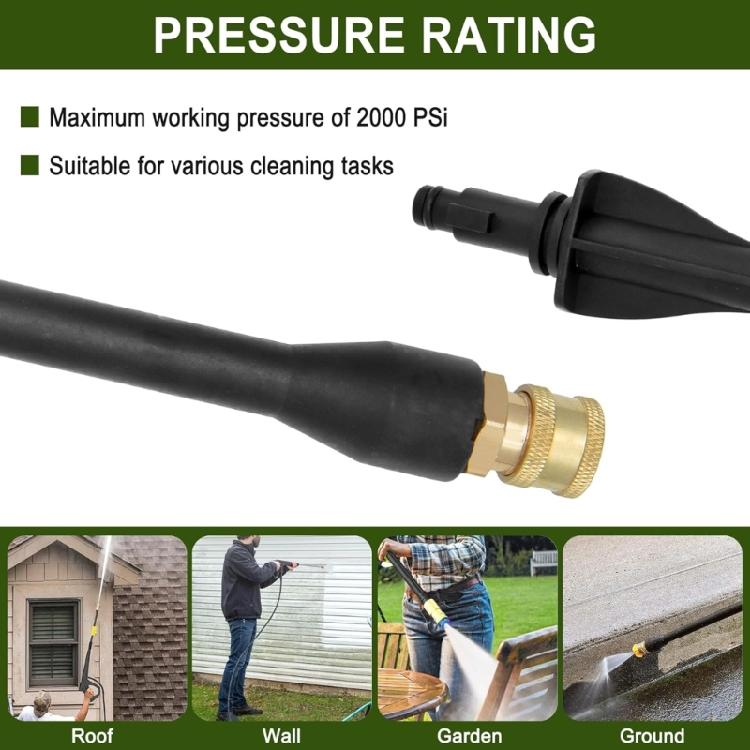Adattatore Ugello di Ricambio per Asta di Estensione Idropulitrice per RY14122 RY141600 RY14612 K1700 K1710 K1800 K1810 1900PSI 308760059