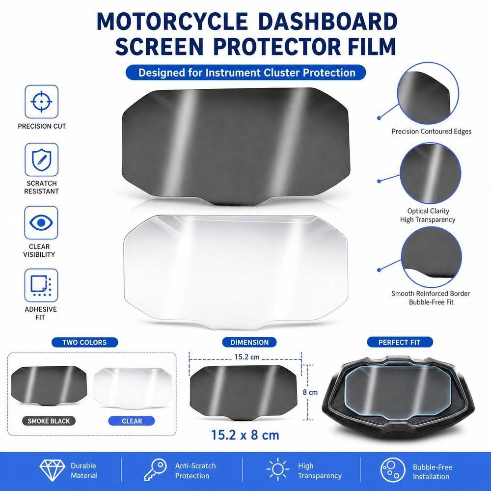 Precision Cut Motorcycle Display Film for AEROX V3 Motorcycle Scooter Accessories