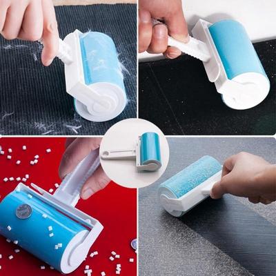 1pc Hot Remover zmywalny pędzel do czyszczenia puchu lepki Picker Lint Roller dywan kurz sierść zwierząt ubrania wielokrotnego użytku domowe niezbędne narzędzie
