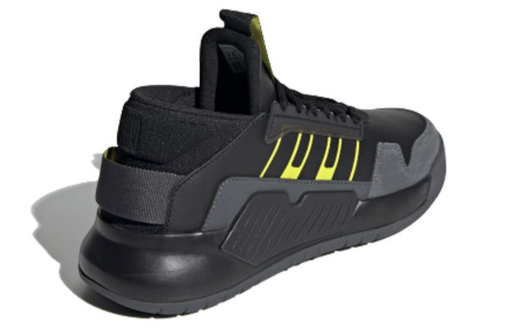 adidas Neo Bball90s 'Black Gray Yellow' EG9027