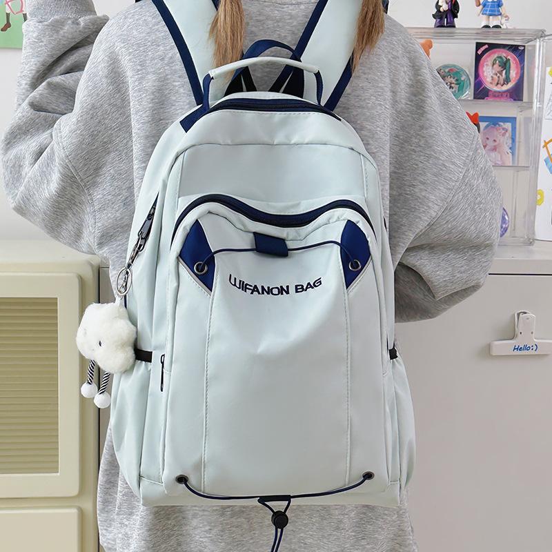 Original Niche Design Backpack for Women Design Sense Outdoor Sports Light Travel Mountaineering College Student Schoolbag