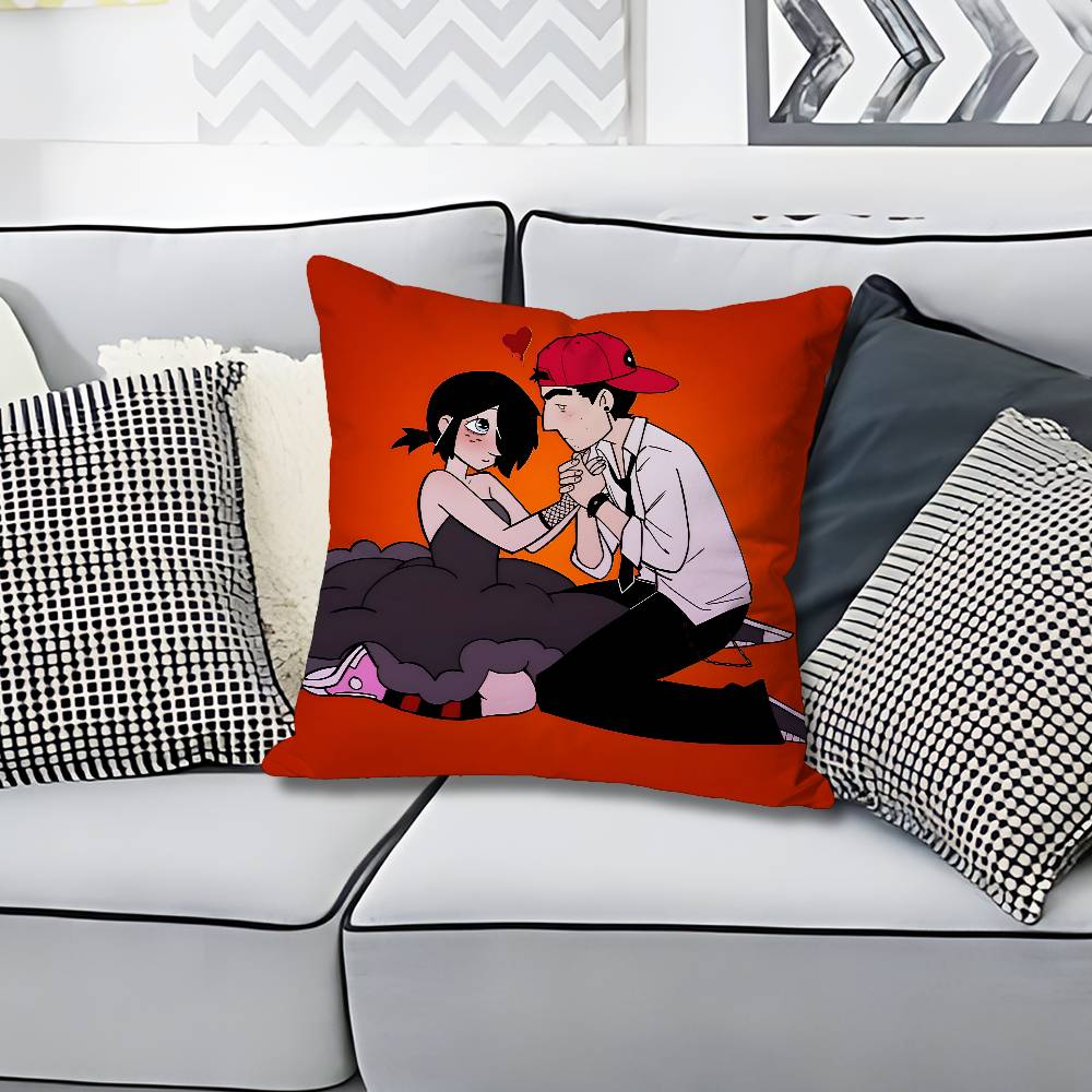 The EEltingville CClub Anime Celebrity Merchandise AllMatch Printed Pillow Case Sofa Car Office Room Decoration Protector