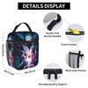 My Deltarunes Video Game Insulated Lunch Bags Thermal Bag Reusable,Meal Container  Large Lunch Box Tote Bento Pouch