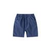 Boys' Shorts Cropped Pants Children's Summer Clothing Thin Children Bermuda Shorts Kids Mid Waist Pure Color Rubber Pants
