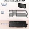 Single Layer Kitchen Dish and Bowl Organizer Rack