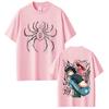 Anime Hunter X Hunter Shizuku Spider Troupe Phantom T Shirt Men Women Clothing Fashion Harajuku T-shirt Oversized Casual Tshirts3