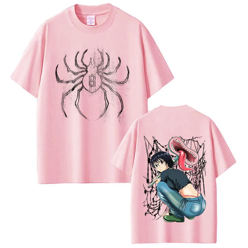 Anime Hunter X Hunter Shizuku Spider Troupe Phantom T Shirt Men Women Clothing Fashion Harajuku T-shirt Oversized Casual Tshirts3