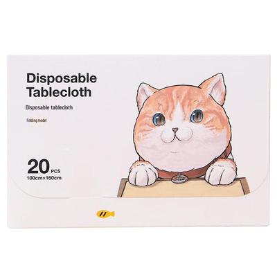 OIMG Disposable Plastic Tablecloth