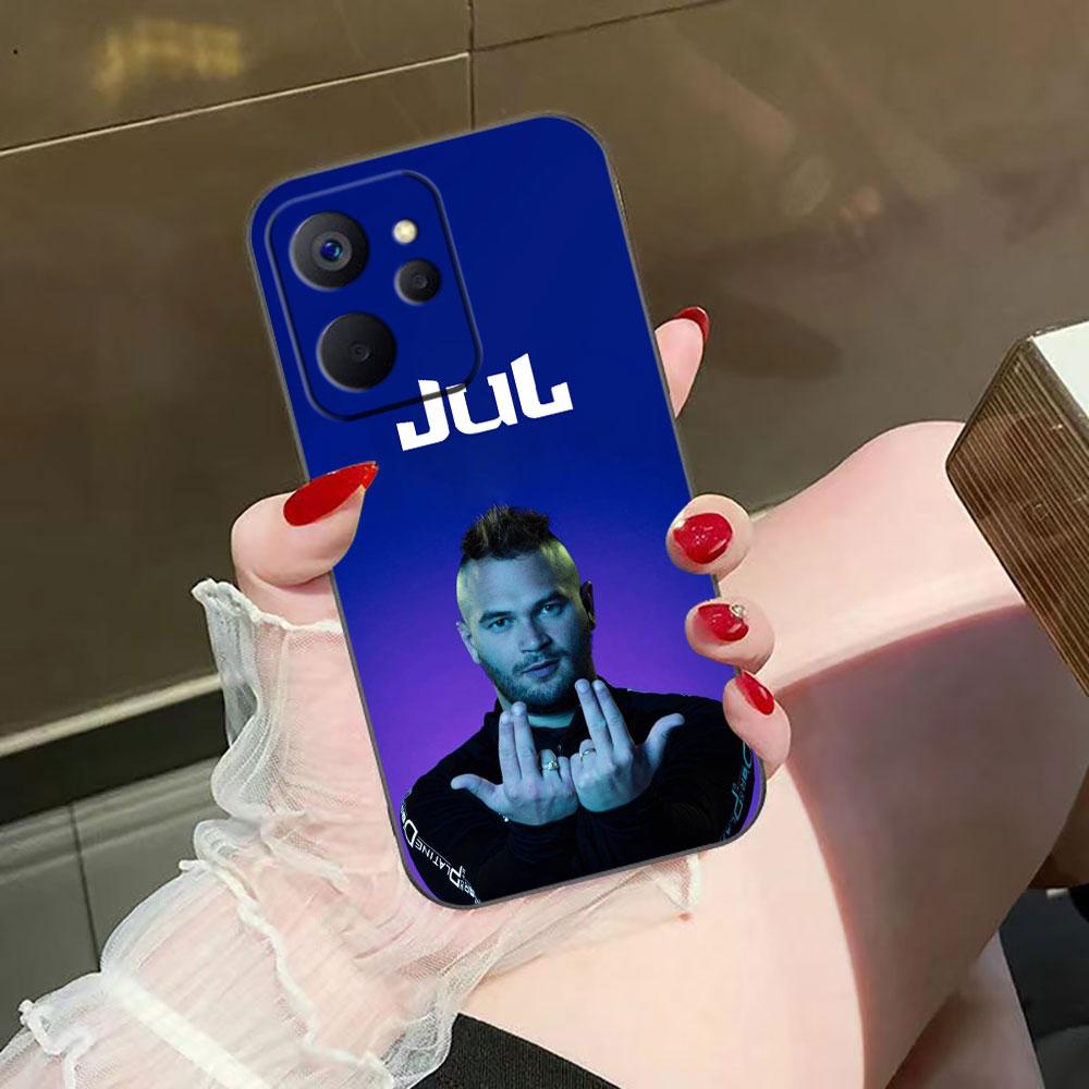 Singer JuL C'est Pas Des Lol Phone Case For Realme C75 C71 C65 C63 C55 C53 C35 C33 C30 C21 C11 7 6 5 GT NEO 2 NARZO 50 X50 Case